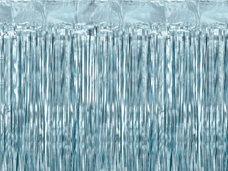 Partyvorhang, blau, 100x200cm - FeierGlanz